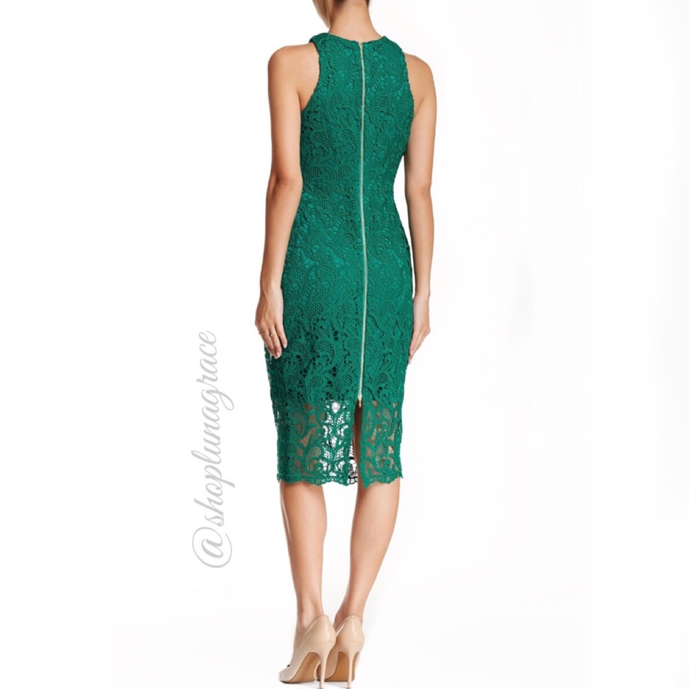 Alexa Admor Lace Overlay Dress - Picture 2 of 6